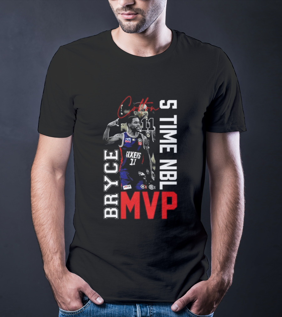 Bryce Cotton 5 Time NBL MVP Adelaide 36ers T-Shirt