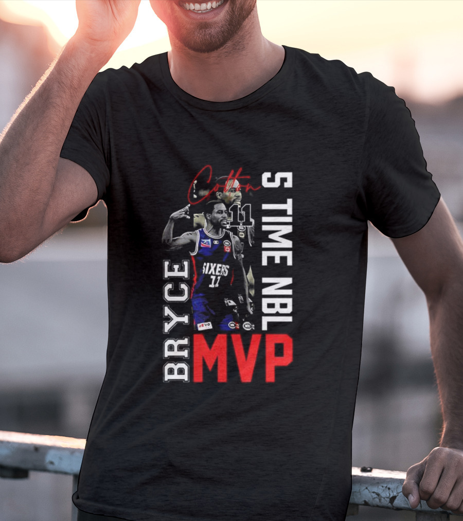 Bryce Cotton 5 Time NBL MVP Adelaide 36ers T-Shirt