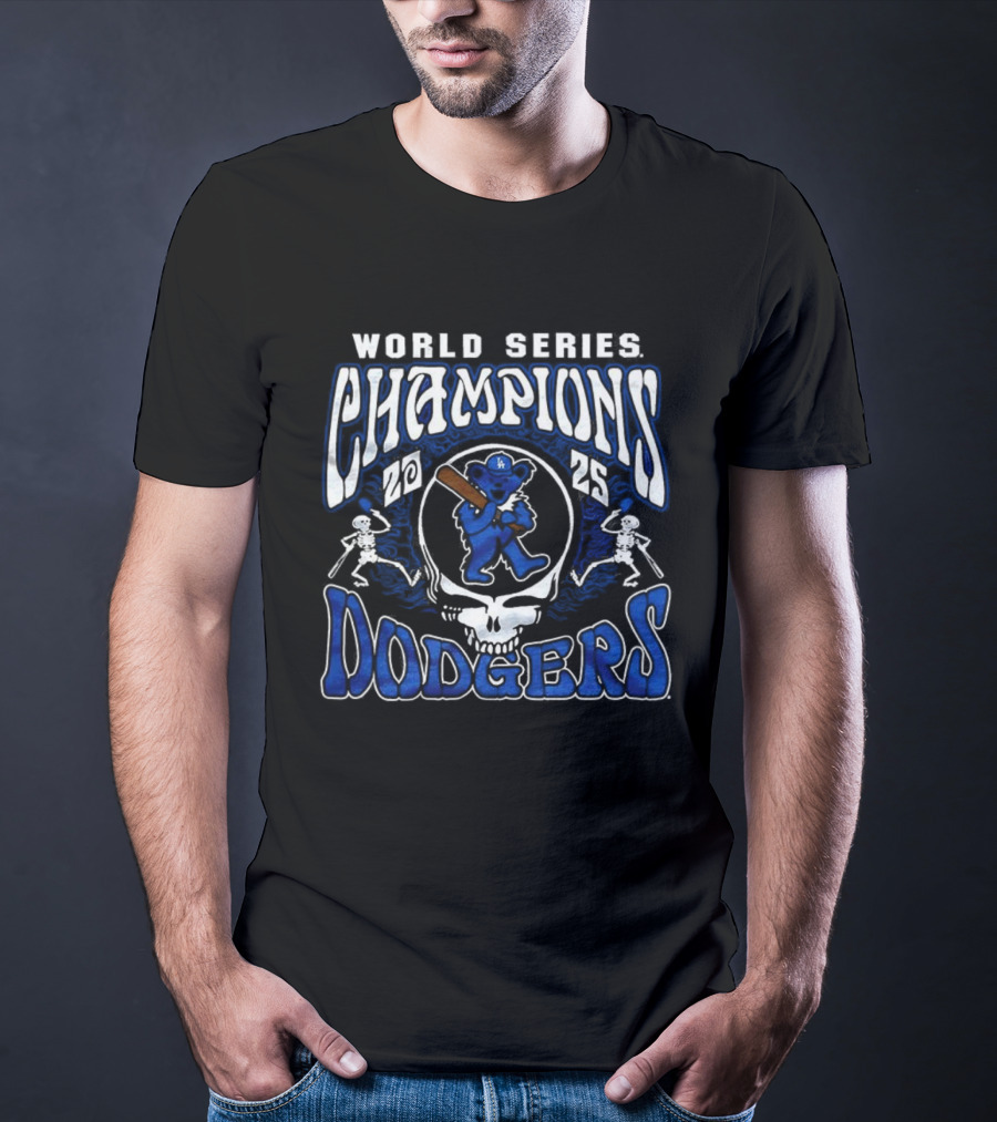 Grateful World Series Champions Dodgers 2025 T-Shirt
