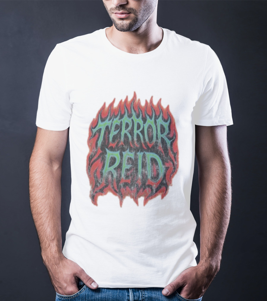 Terror Reid Flame Red Hot Graphic T-Shirt