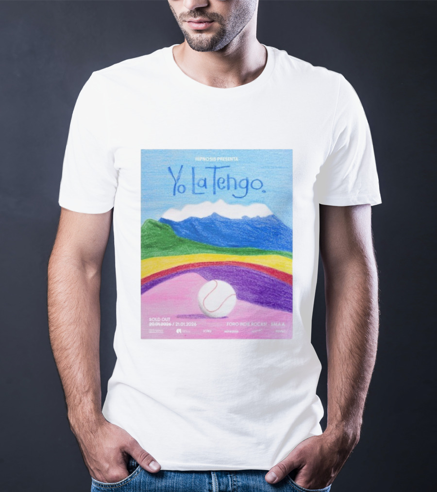 HIPNOSIS Presenta Yo La Tengo Foro Indie Rocks Mexico City Jan 2026 T-Shirt