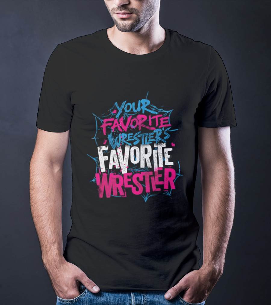 AJ Lee Your Favorite Wrestler’s Favorite Wrestler WWE AJ Mendez T-Shirt