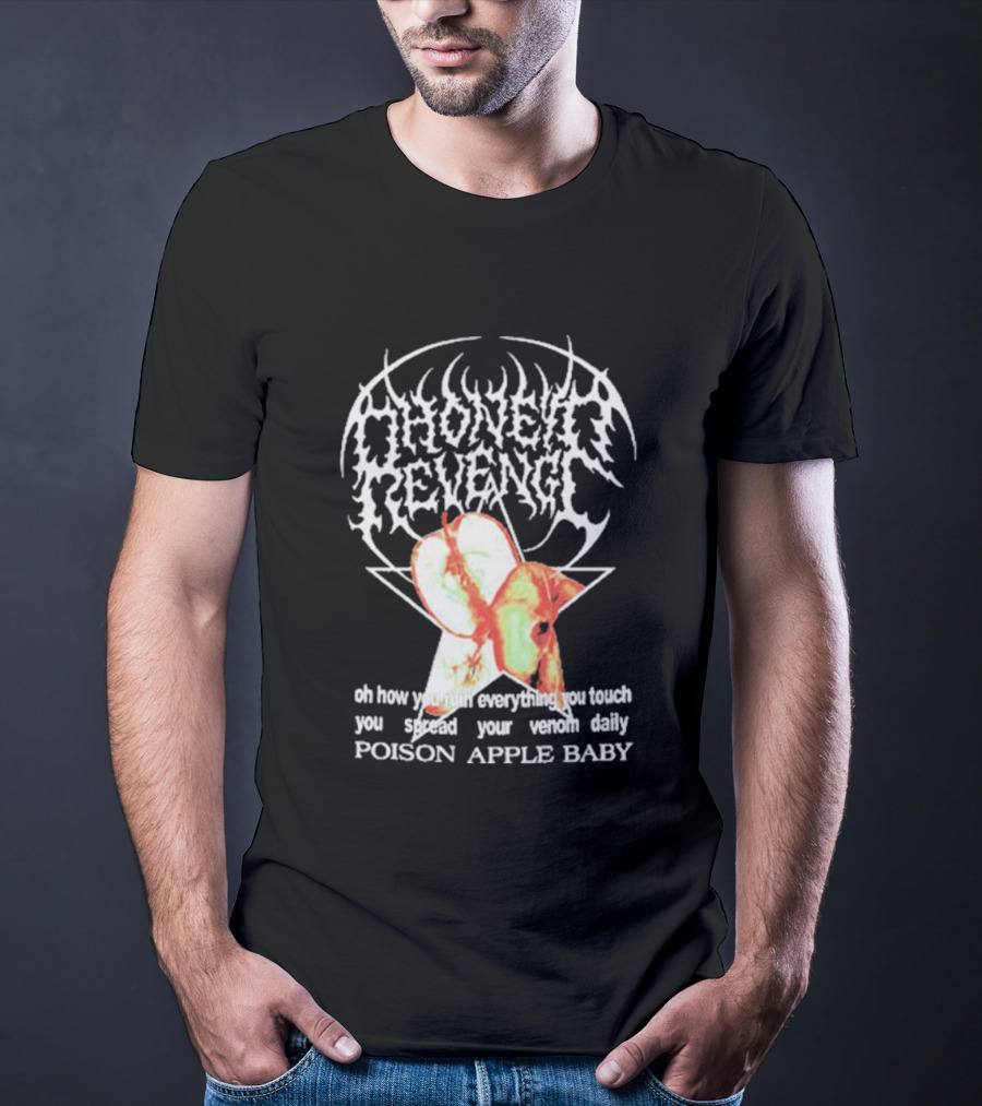 Honey Revenge Poison Apple Baby Tour 2025 Lyrics And Design T-Shirt