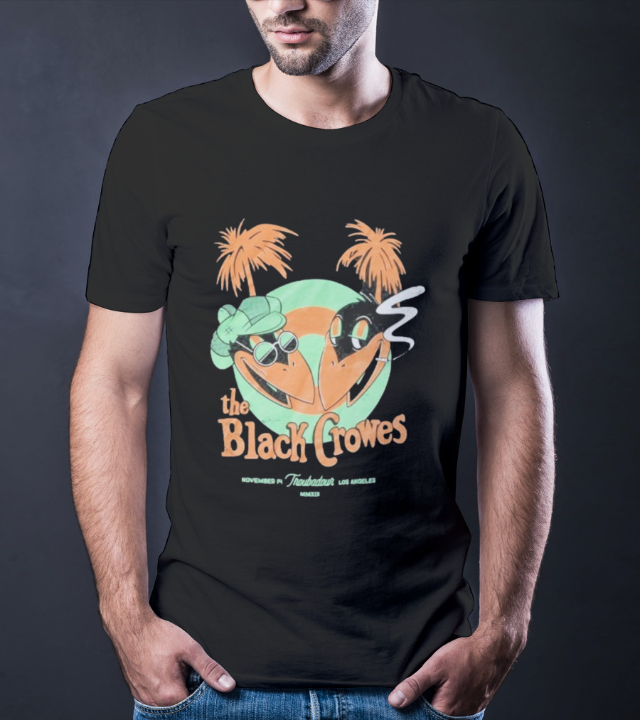 The Black Crowes Troubadour Los Angeles November 14 Event T-Shirt