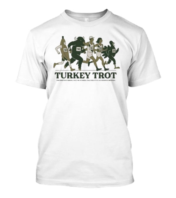 Turkey Trot Tracksmith Runner Silhouette Event T-Shirt