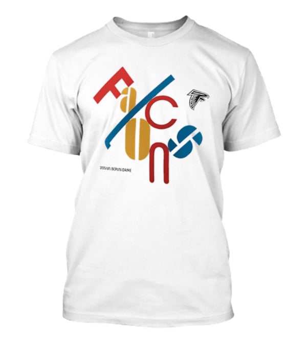 Atlanta Falcons Hometown Berlin Falcons NFL Team Artistic Elements T-Shirt