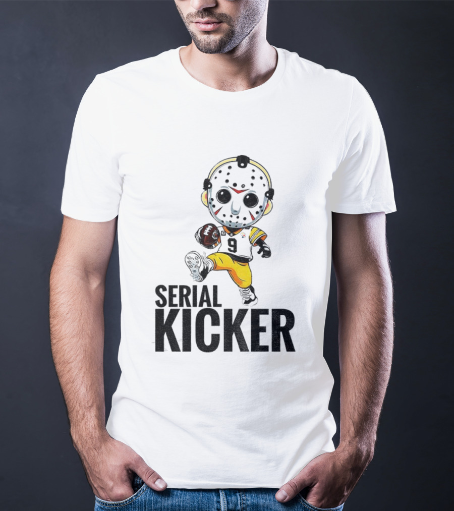 Jason Voorhees Serial Kicker Chris Boswell Pittsburgh Steelers Football NFL 2025 T-Shirt