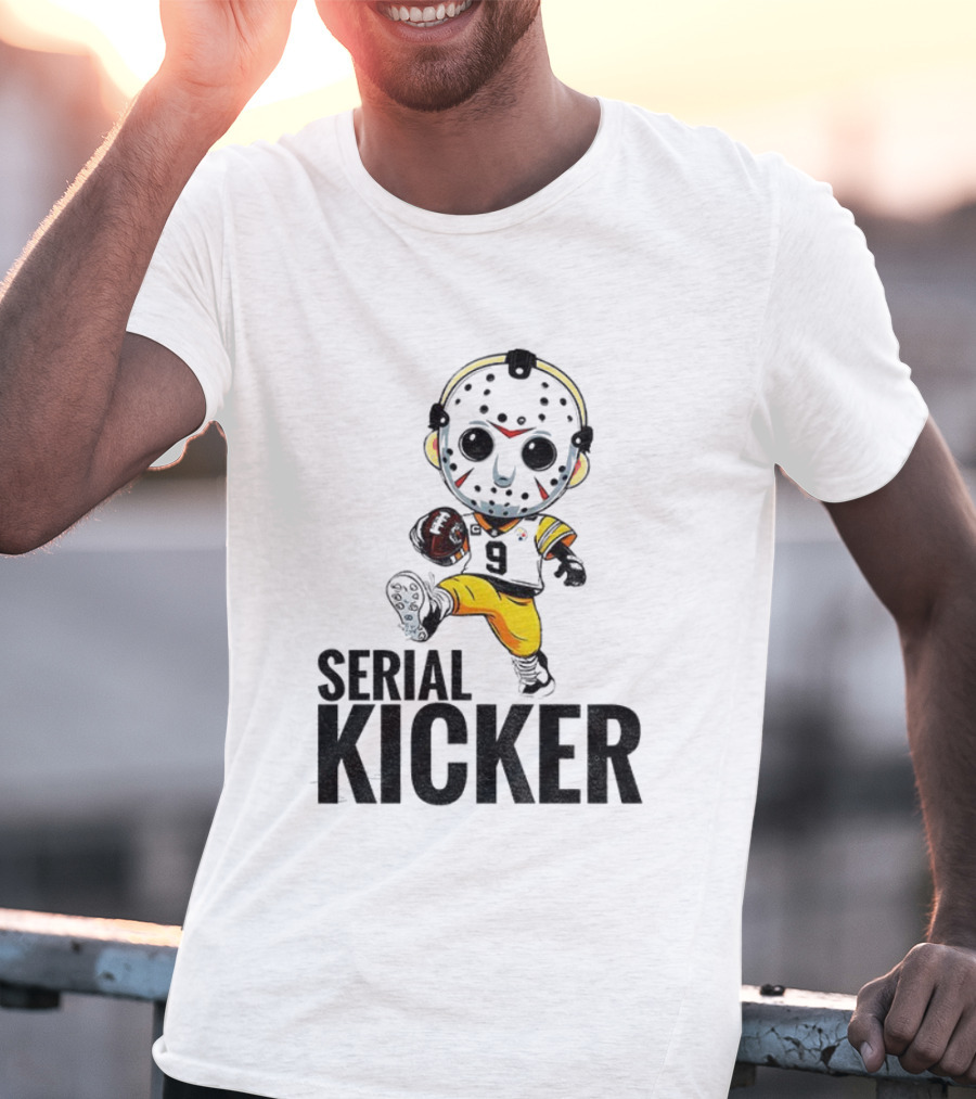 Jason Voorhees Serial Kicker Chris Boswell Pittsburgh Steelers Football NFL 2025 T-Shirt