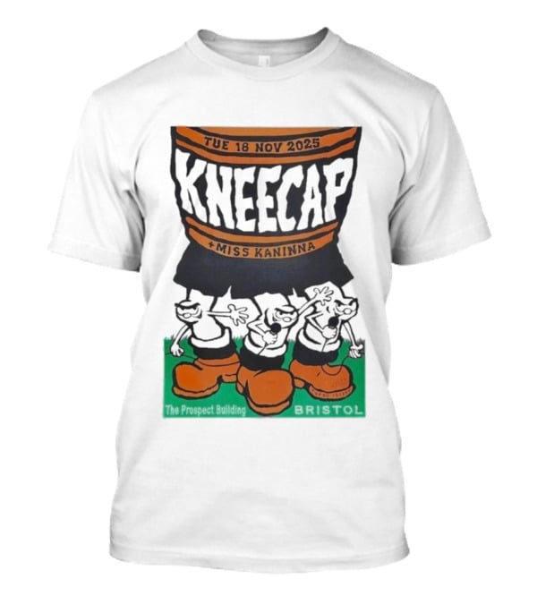 Kneecap Miss Kaninna Turbo Island Bristol Nov 18 2025 T-Shirt