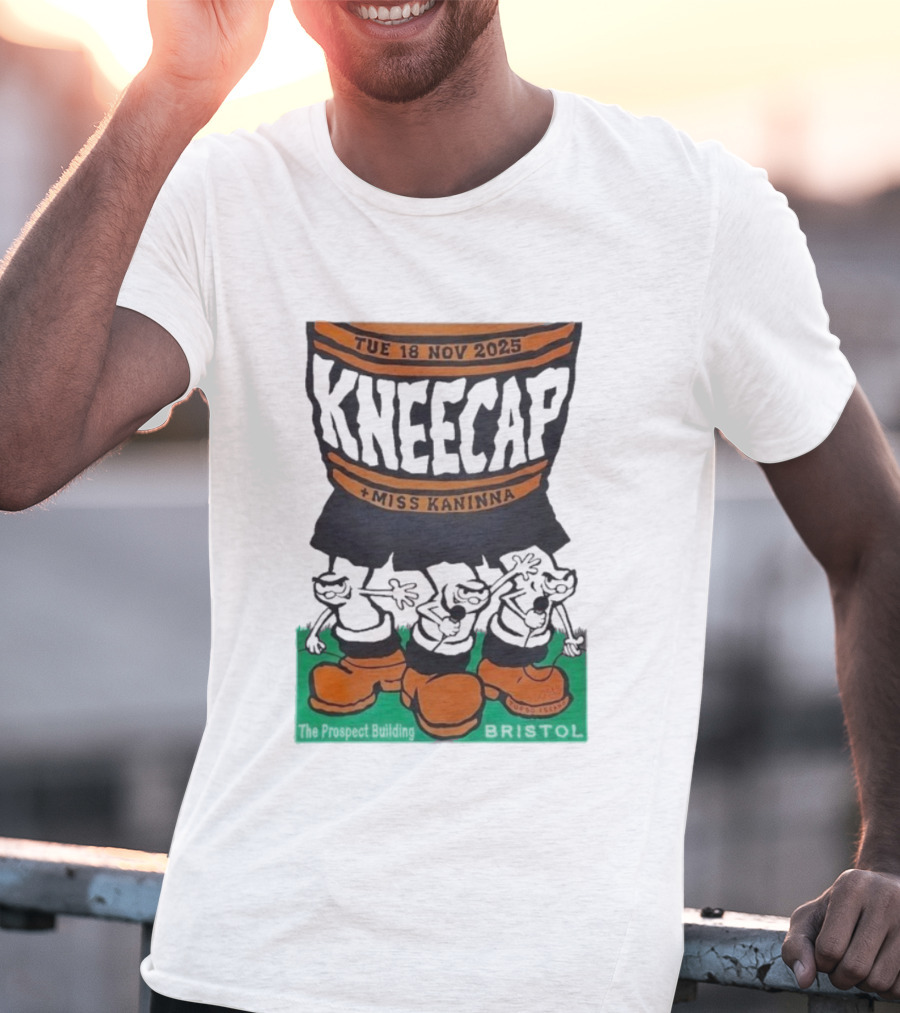 Kneecap Miss Kaninna Turbo Island Bristol Nov 18 2025 T-Shirt