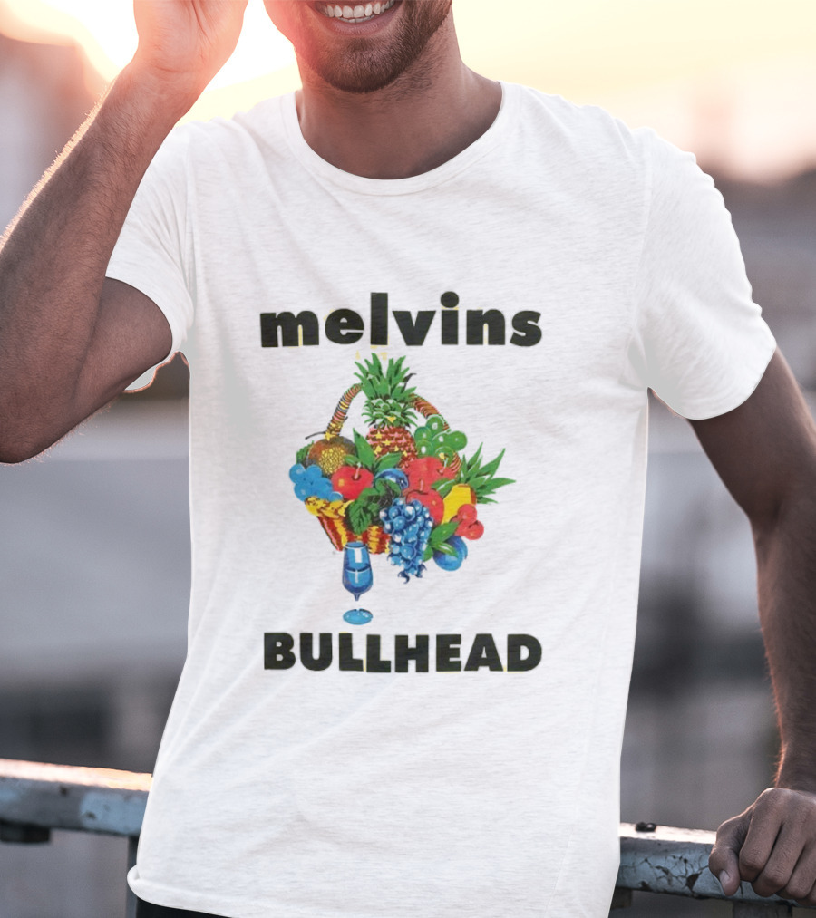 Melvins Bullhead Pineapple Fruit Basket T-Shirt