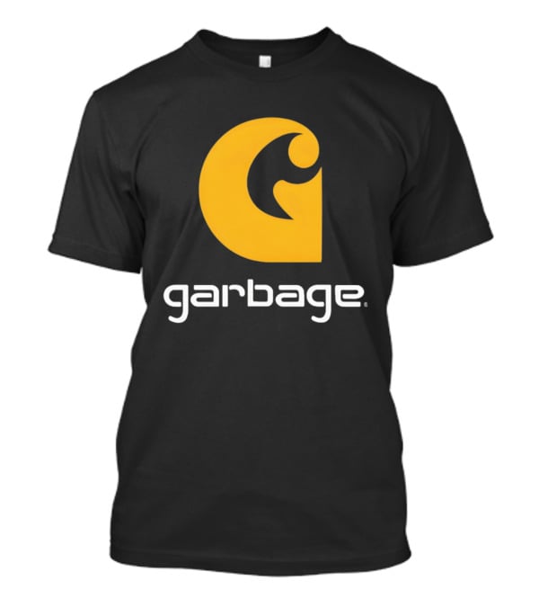 Garbage Icon Yellow G Carhartt Style T-Shirt