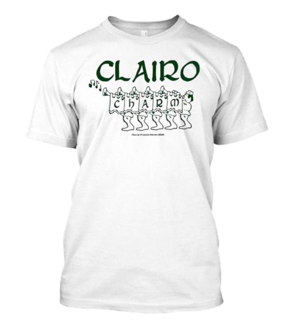 Clairo Charm With Trumpet Festive Graphic T-Shirt