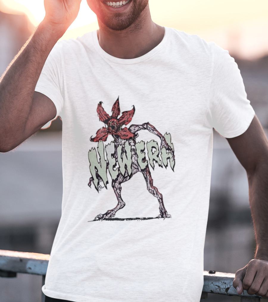 Demogorgon New Era Horror Monster Fan Art T-Shirt