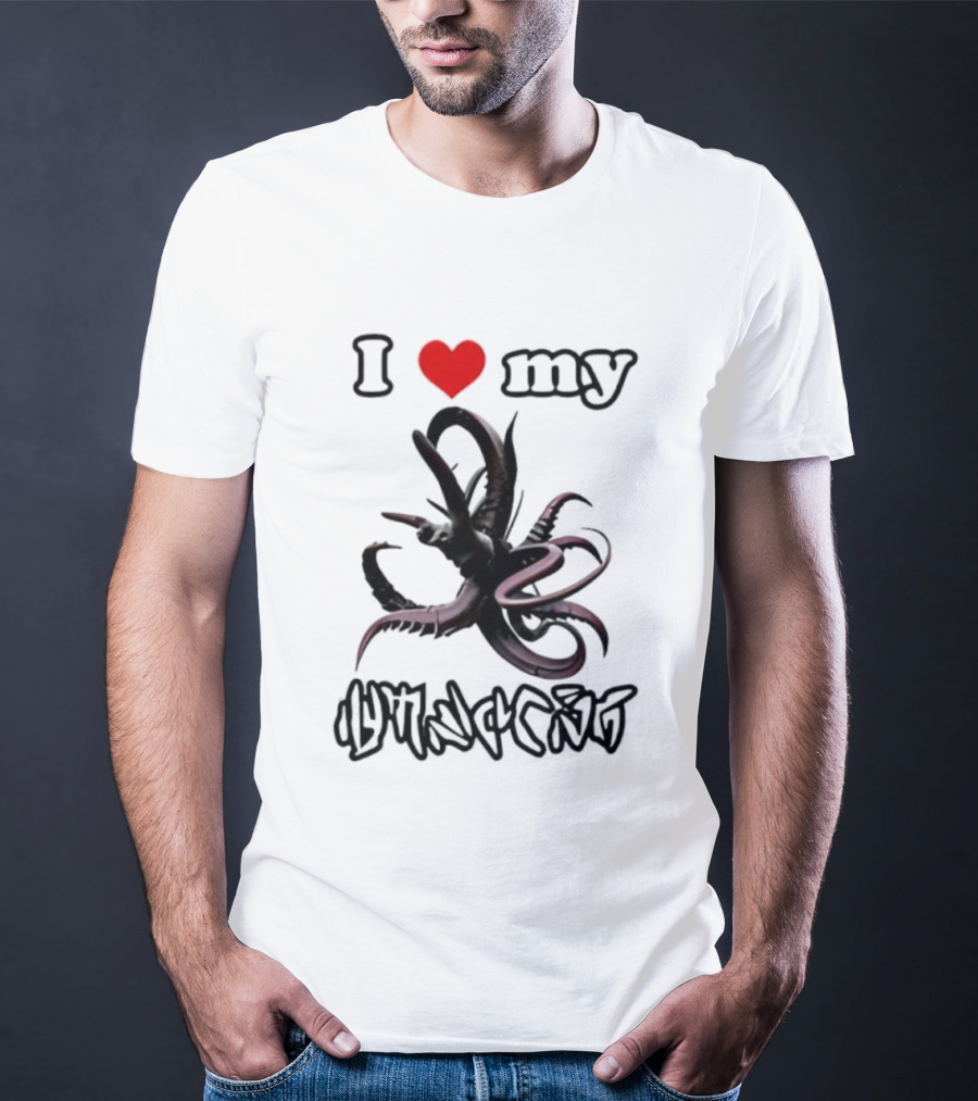 I Love My Tentacle Lovecraft Mythos Cthulhu T-Shirt