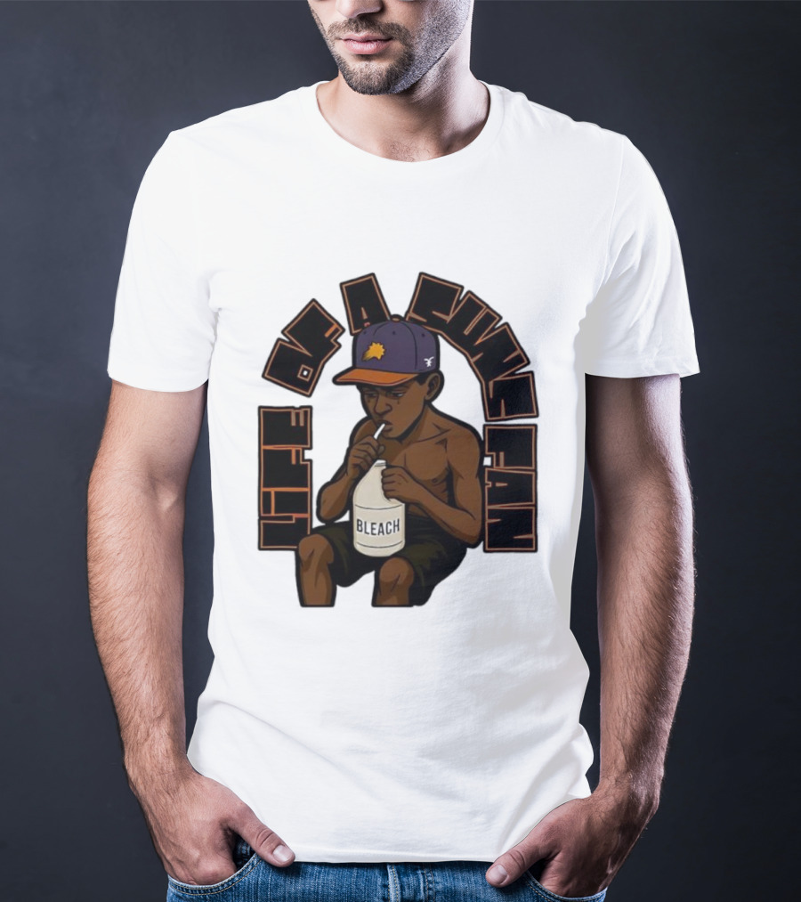 Life Of A Sunsfan Bleach Bottle Drink Character T-Shirt