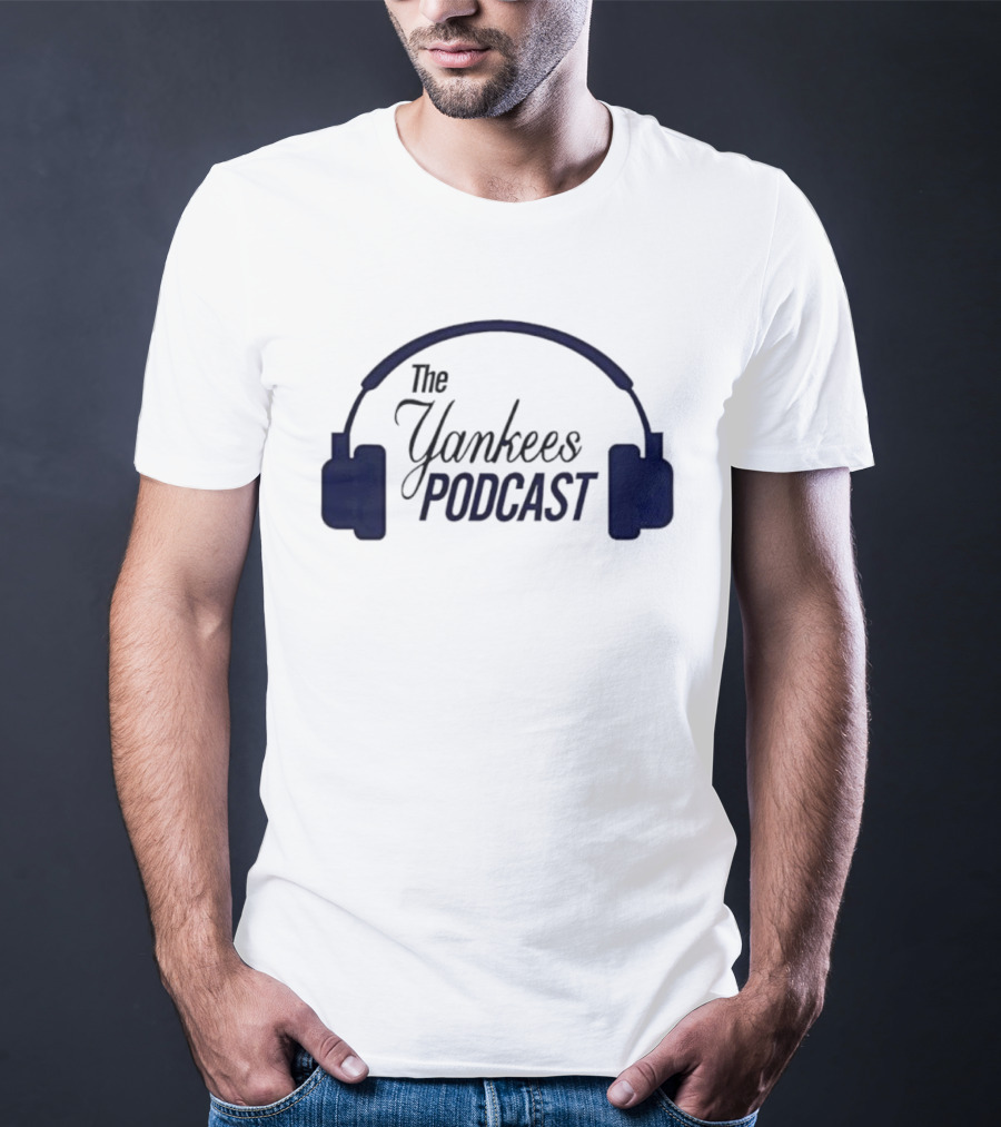 The Yankees Podcast Headset Logo T-Shirt