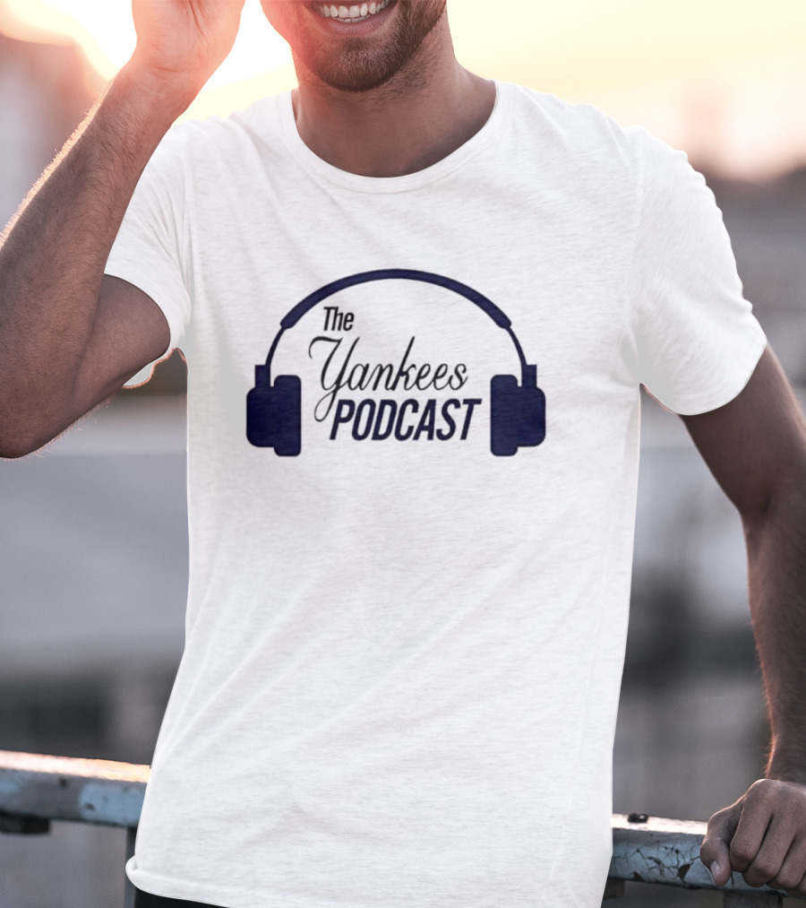 The Yankees Podcast Headset Logo T-Shirt