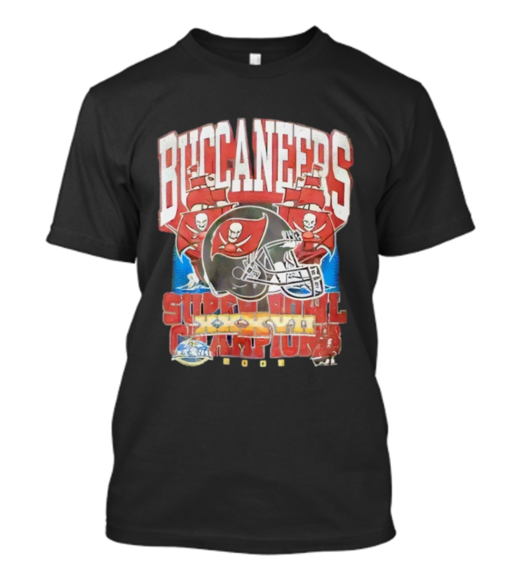 Buccaneers Super Bowl Champions 2025 Luke Goedeke Tampa Bay T-Shirt