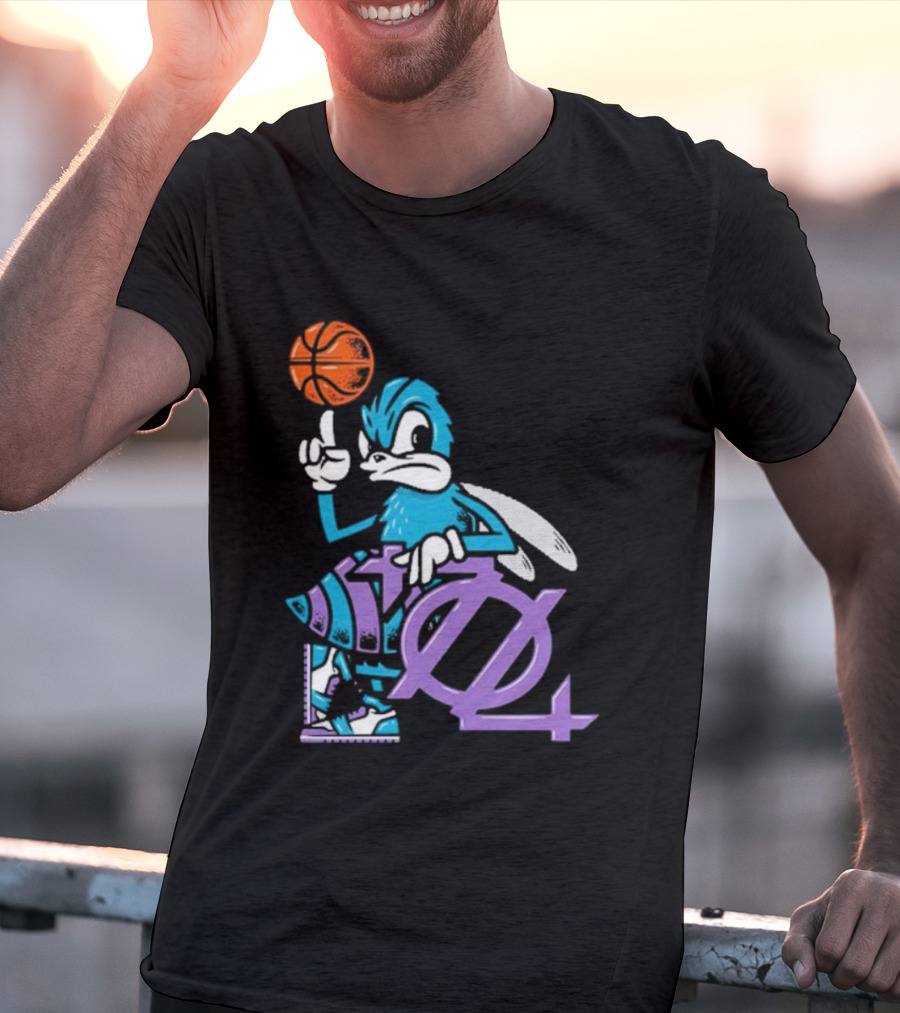 Charlotte Hornets Let’s Ball Buzz Mascot 704 T-Shirt