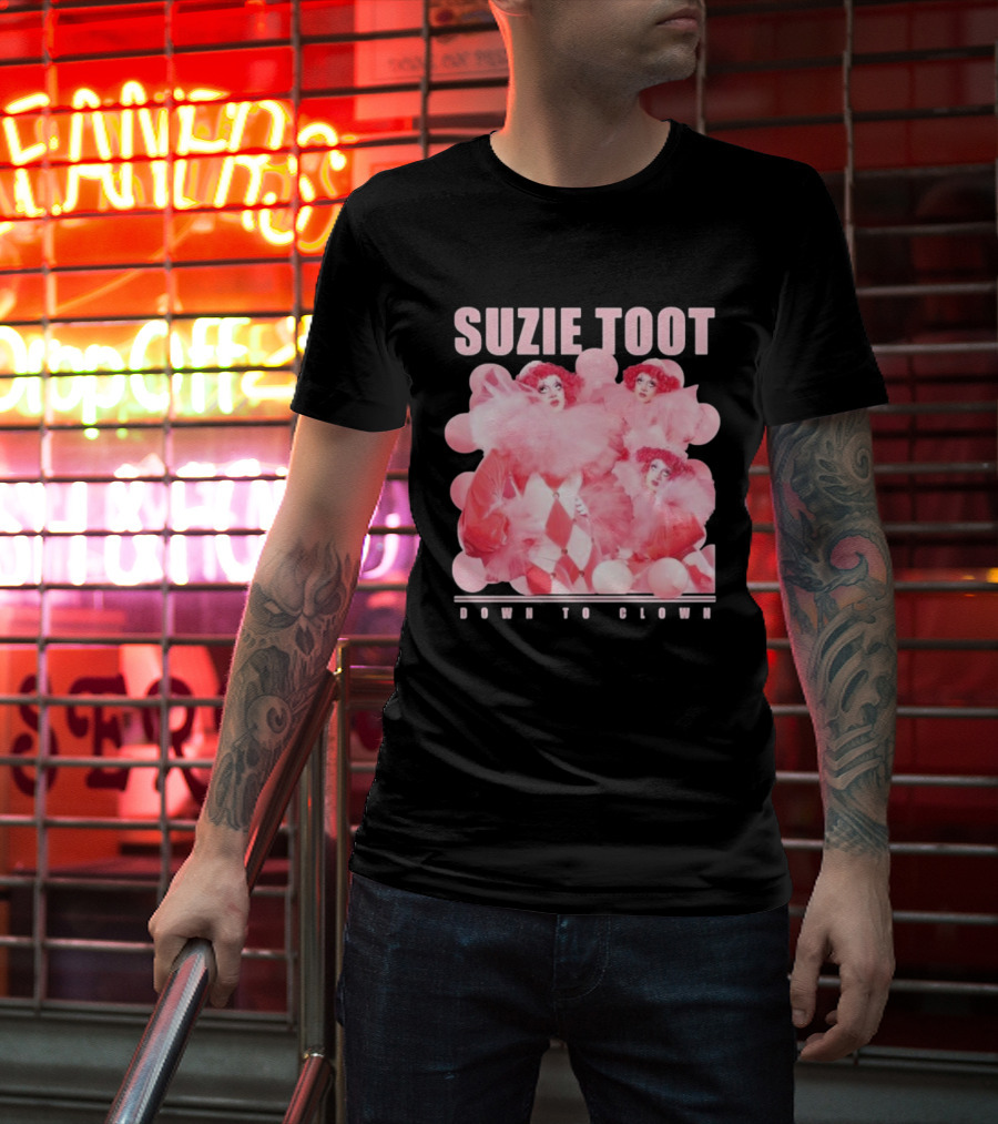 Suzie Toot Down To Clown Pink Balloon Costume Ensemble T-Shirt