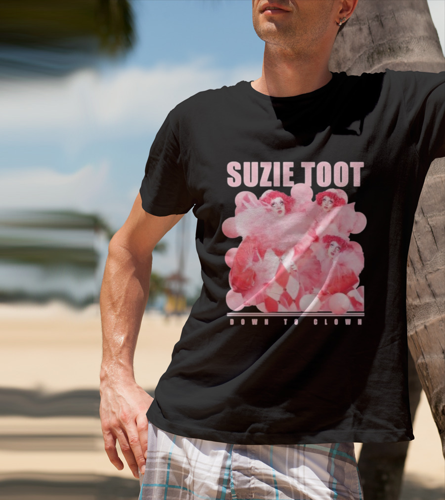 Suzie Toot Down To Clown Pink Balloon Costume Ensemble T-Shirt