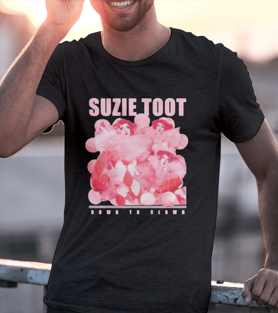 Suzie Toot Down To Clown Pink Balloon Costume Ensemble T-Shirt