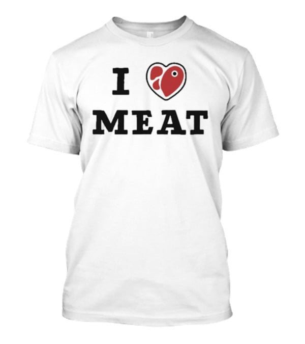 Atamara Ugolini I Heart Meat T-Shirt