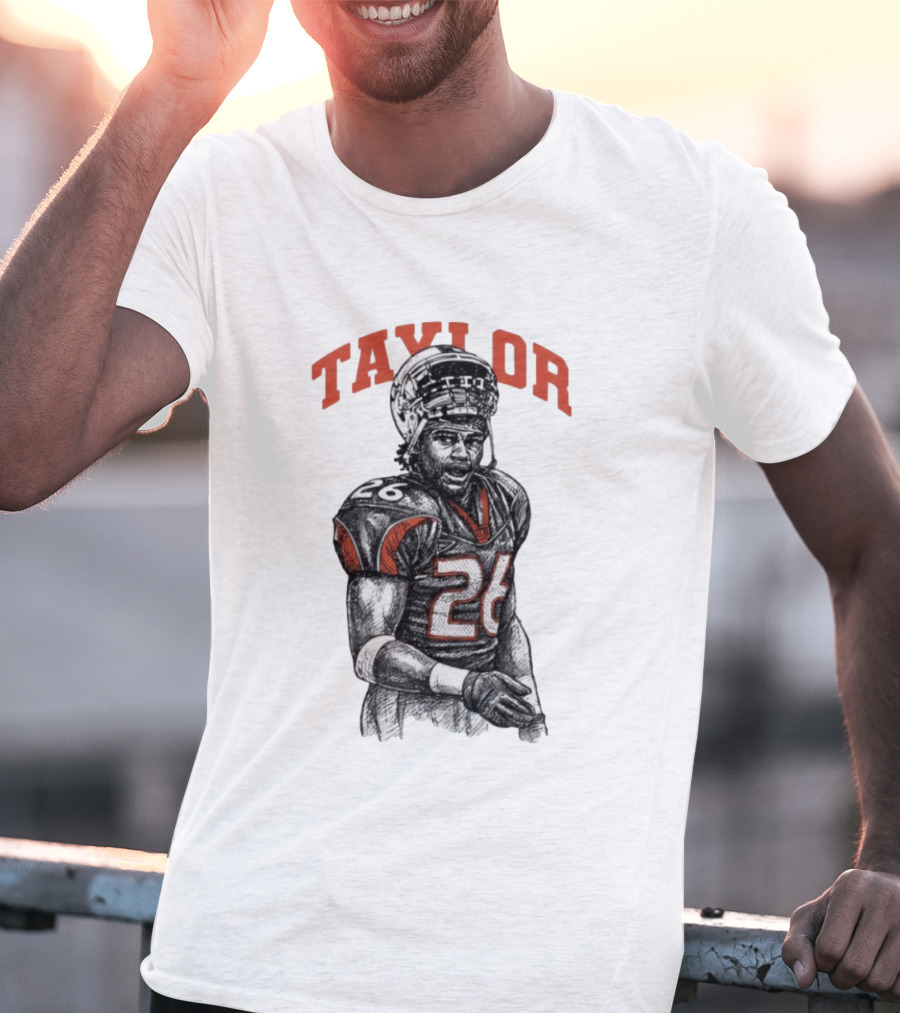 Miami Hurricanes Sean Taylor 26 Sketch Legend T-Shirt