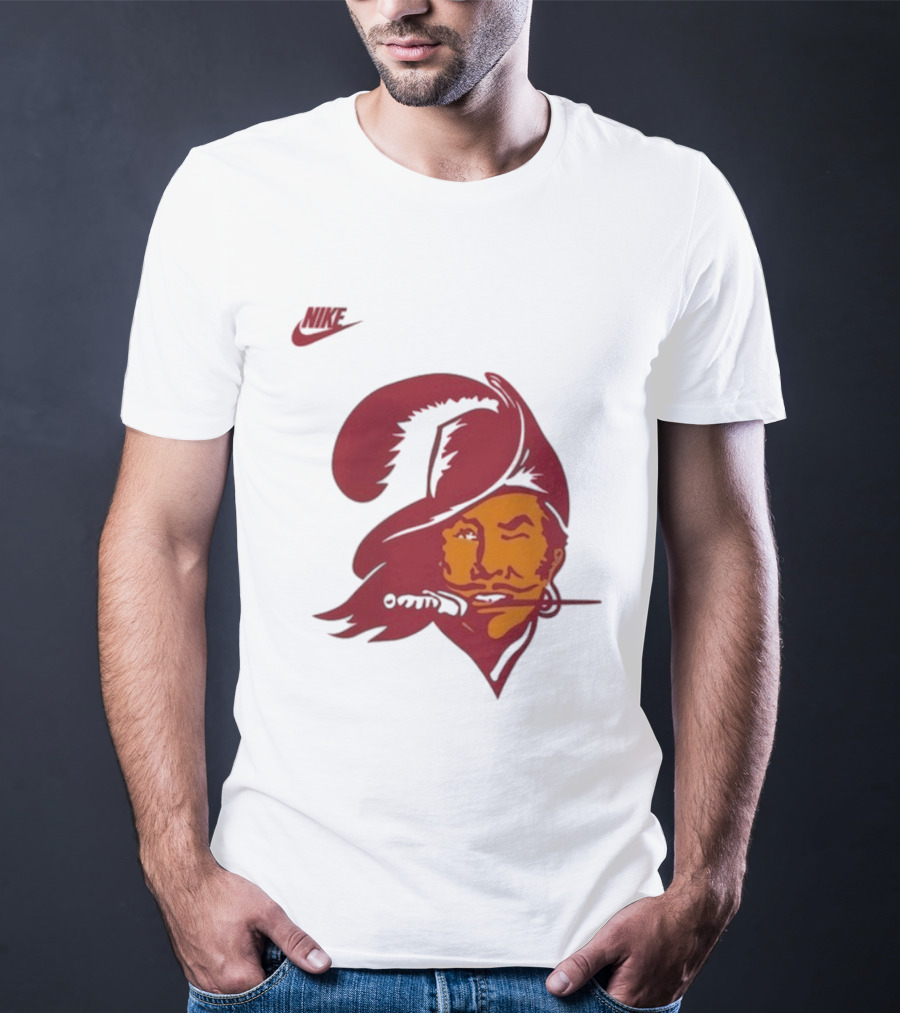 Tampa Bay Buccaneers Nike Bucco Bruce Iconic Vintage Logo T-Shirt