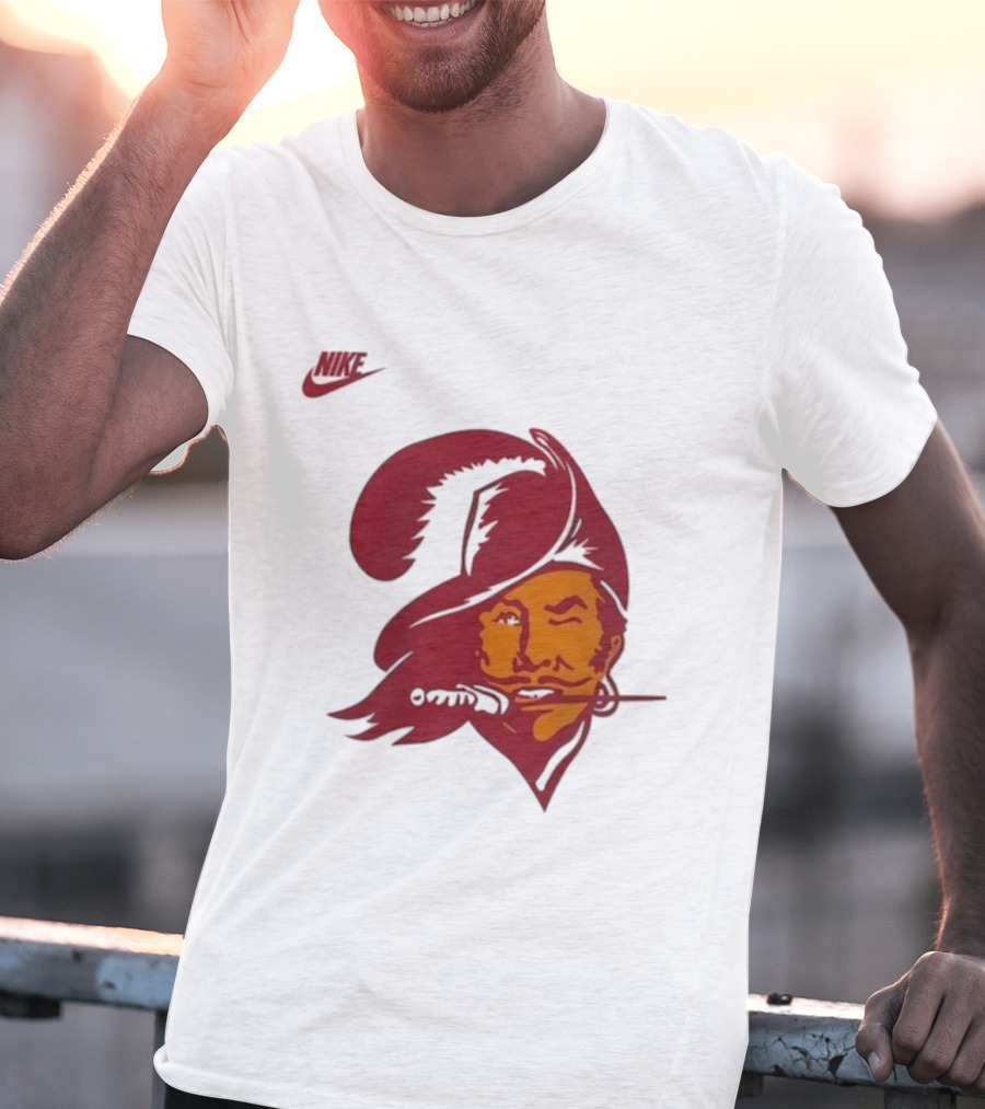 Tampa Bay Buccaneers Nike Bucco Bruce Iconic Vintage Logo T-Shirt