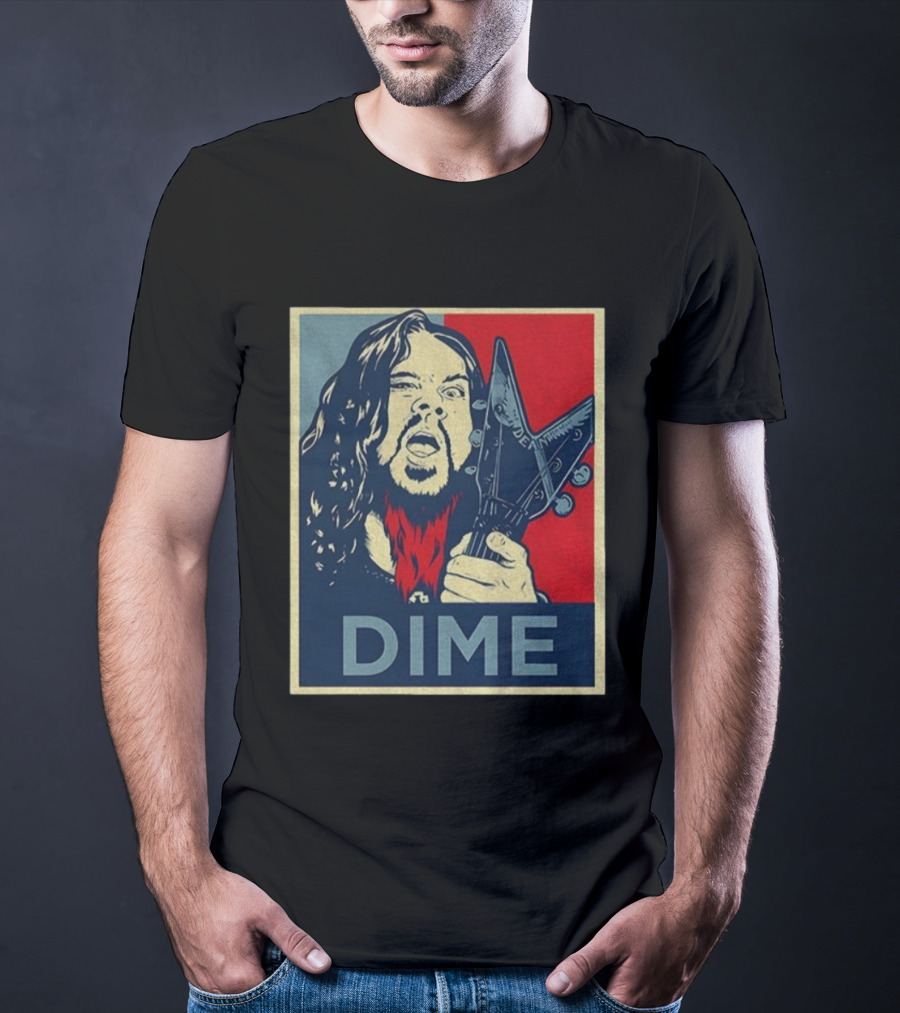 Dimebag Darrell Abbott Vintage Hope Style T-Shirt