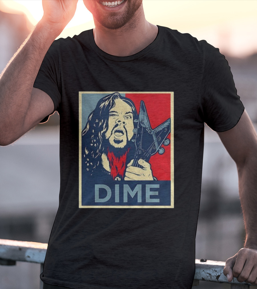 Dimebag Darrell Abbott Vintage Hope Style T-Shirt
