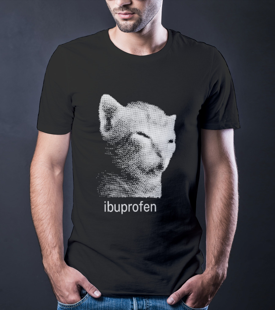 Ibuprofen Headache Relief Cat T-Shirt