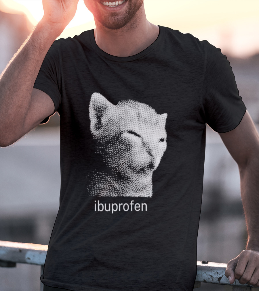 Ibuprofen Headache Relief Cat T-Shirt