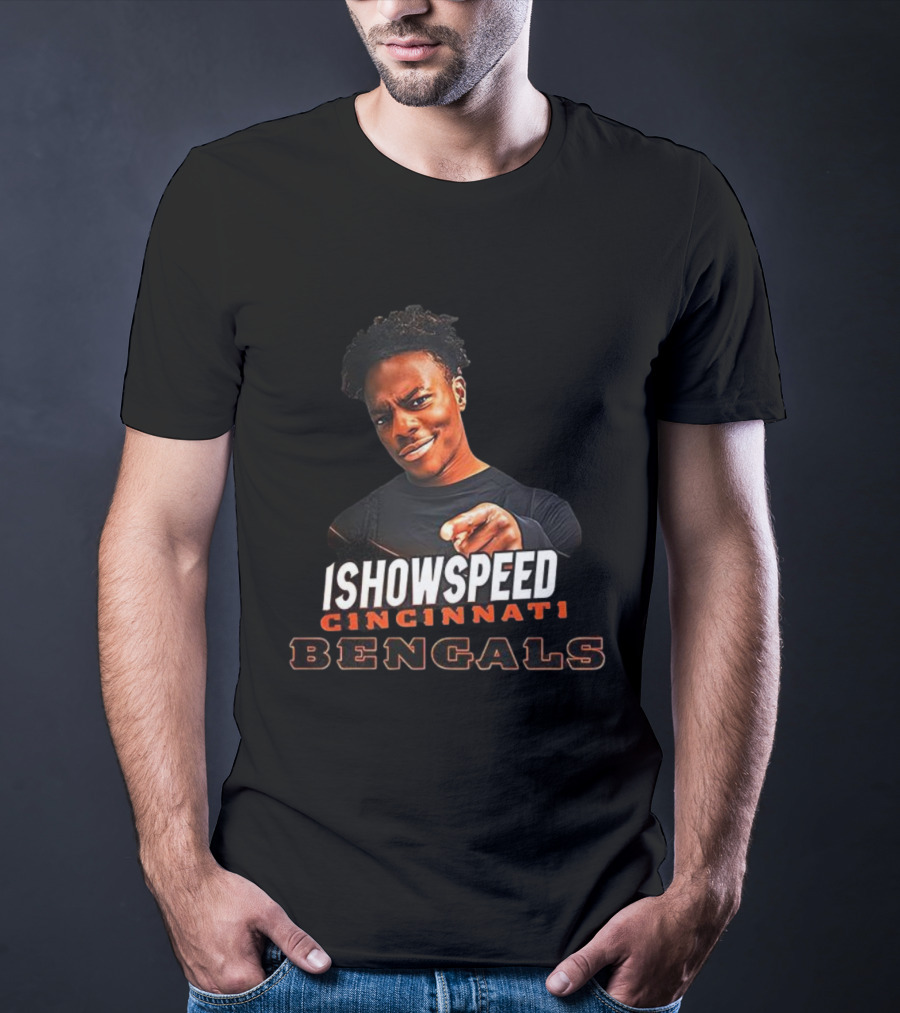 IShowSpeed Cincinnati Bengals Fan Expression T-Shirt