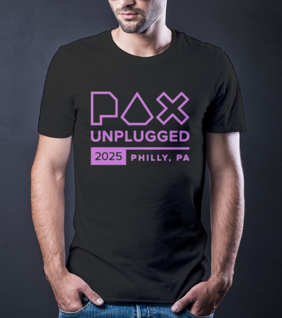 PAX Unplugged 2025 Philly PA Event T-Shirt