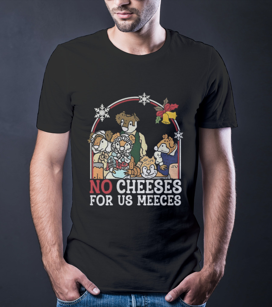 The Muppet Carol Christmas No Cheeses For Us Meeces Snowflakes T-Shirt