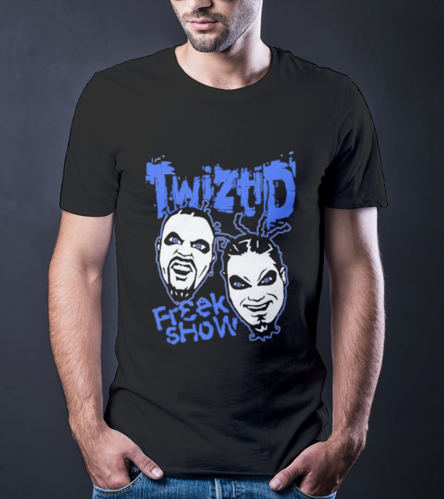 Twiztid Freak Show Faces Horror Band Merch T-Shirt