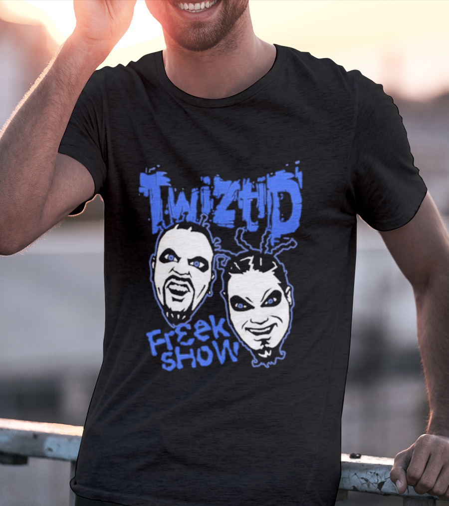 Twiztid Freak Show Faces Horror Band Merch T-Shirt