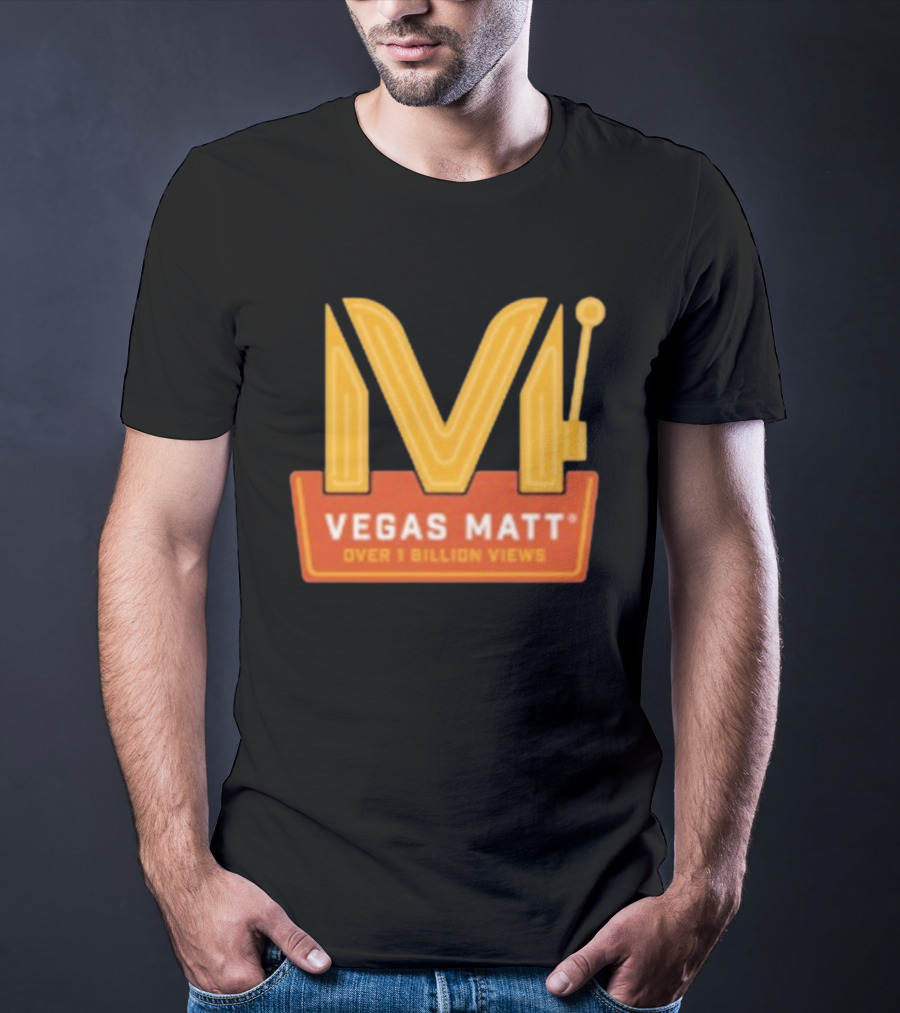VEGAS MATT Over 1 Billion Views Milestone Celebration T-Shirt