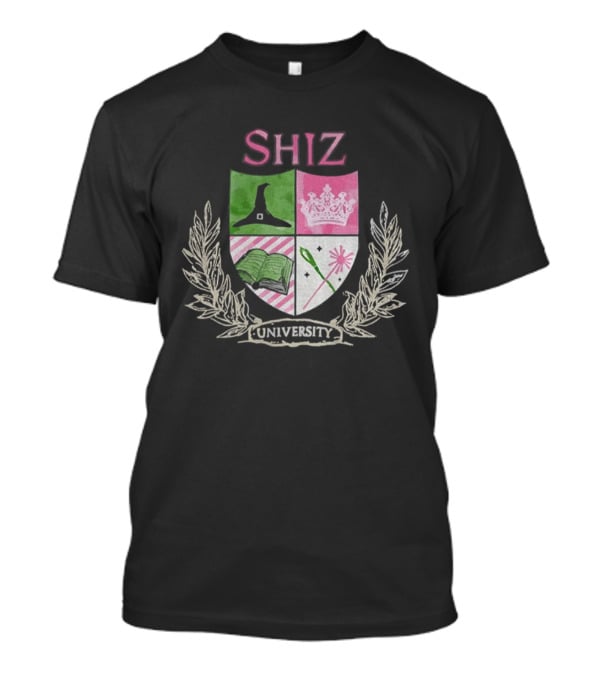 Shiz University Wicked Musical Defy Gravity 2025 Crest T-Shirt