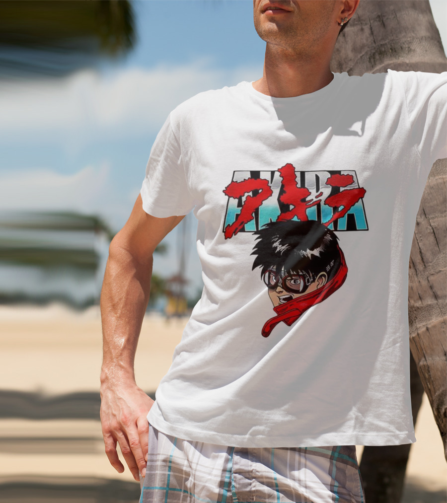 Akira Manga Character Iconic Japanese Graphic T-Shirt
