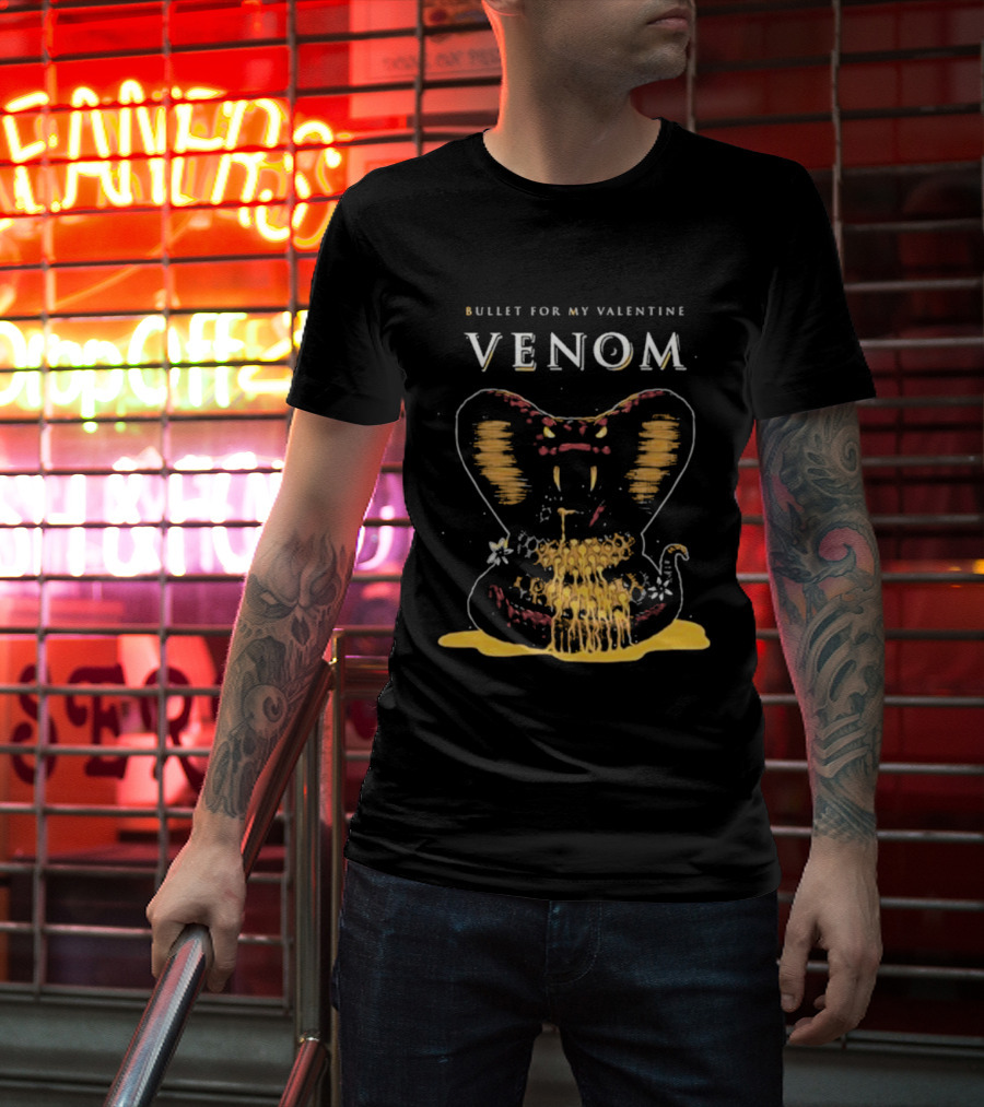 Bullet For My Valentine Venom Cobra Mead T-Shirt