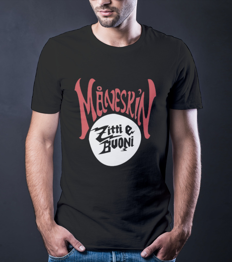 Måneskin Zitti E Buoni Music Empowerment Graphic T-Shirt