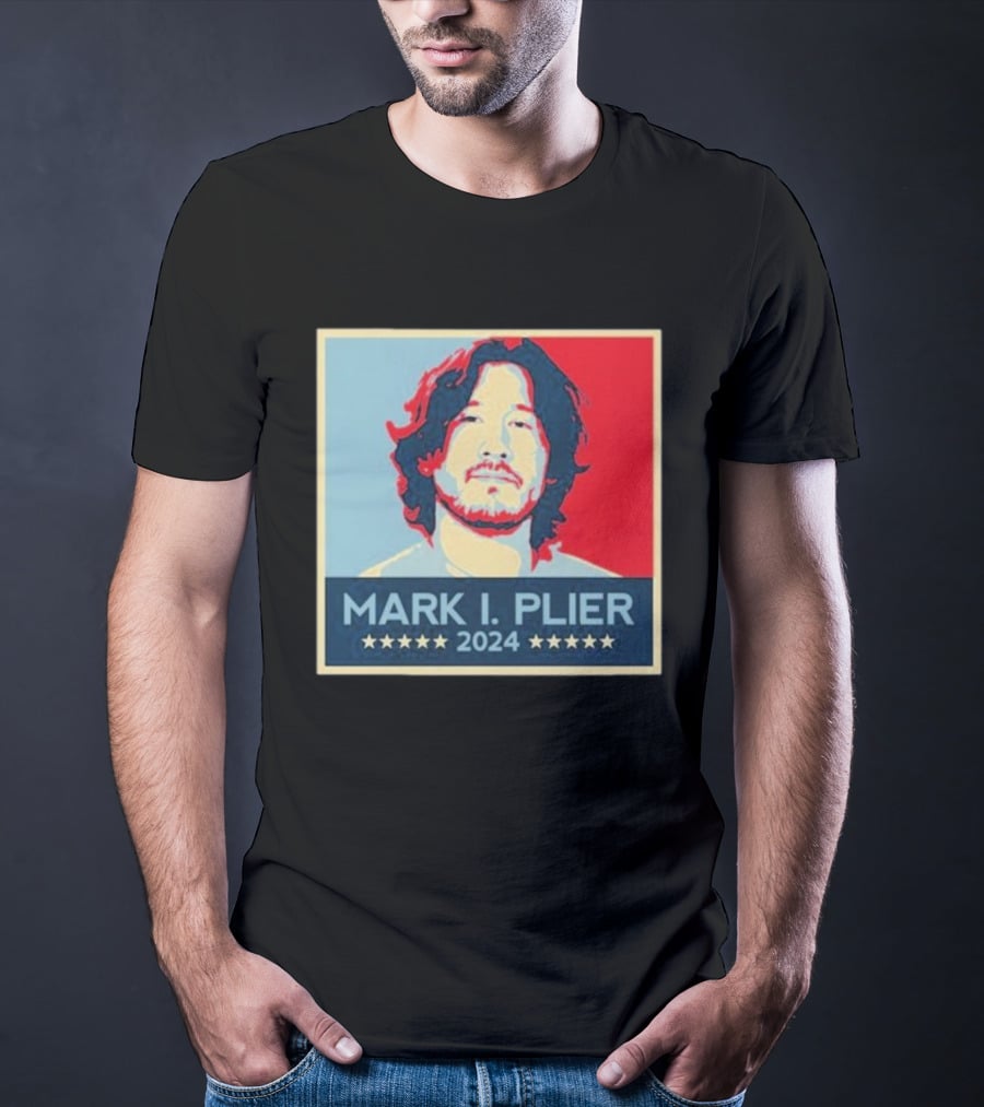 Markiplier 2024 Mark I Plier Birthday Stars T-Shirt