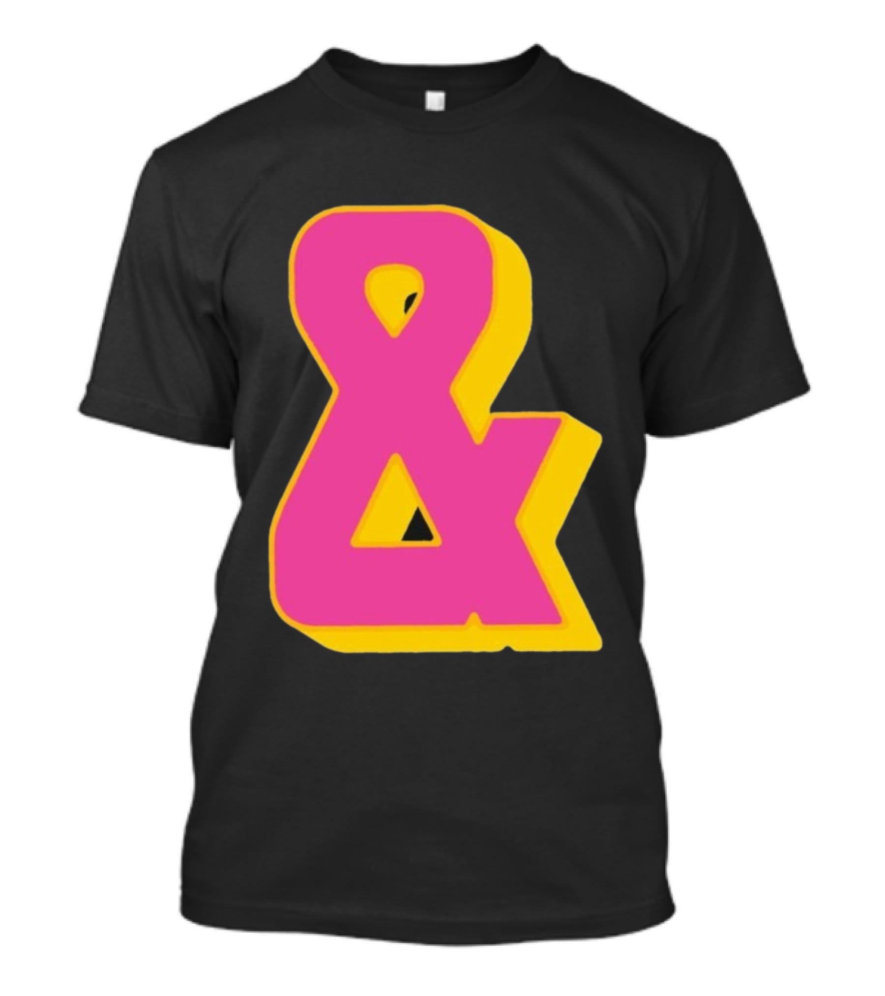 Bastille Presents Faded Ampersand Retro Style T-Shirt