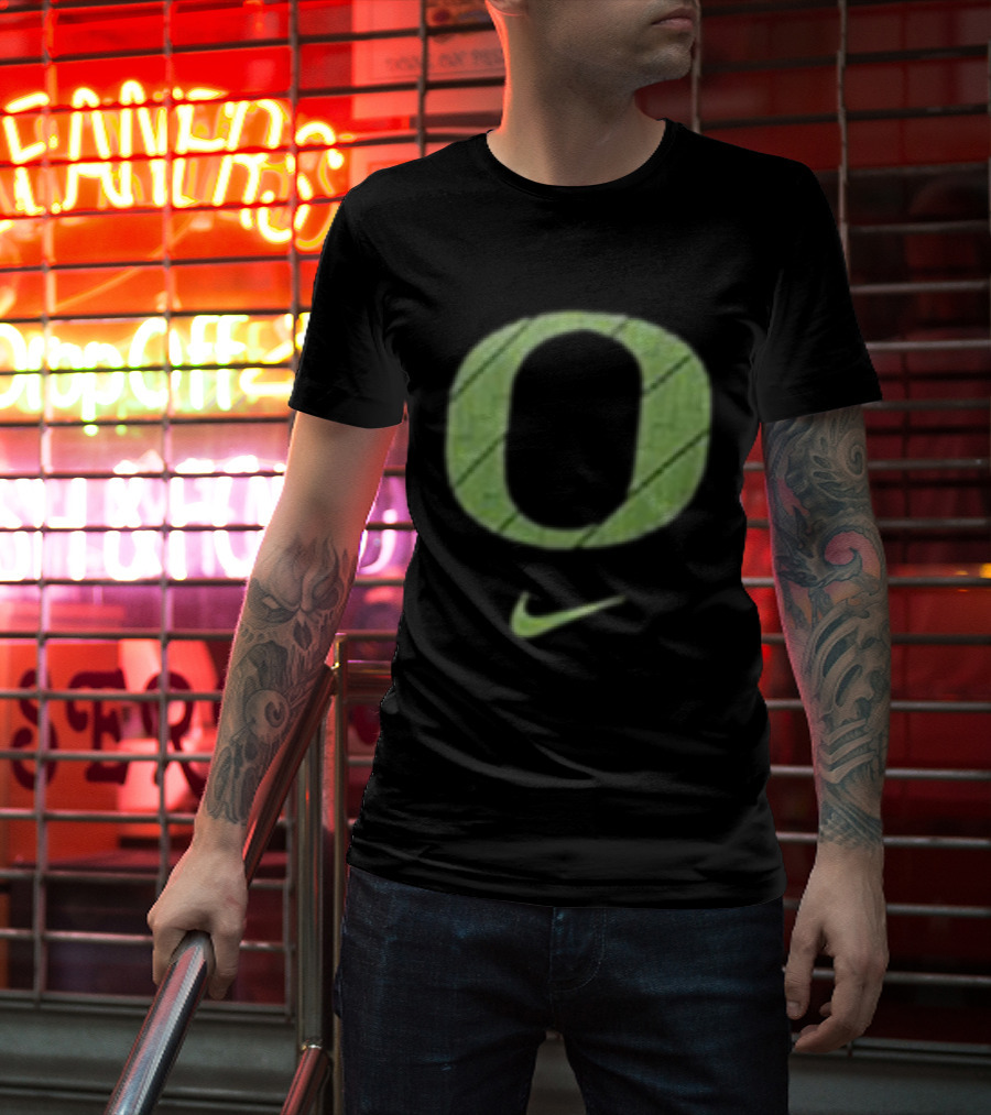Oregon Ducks Ohana Nike Green O Logo T-Shirt
