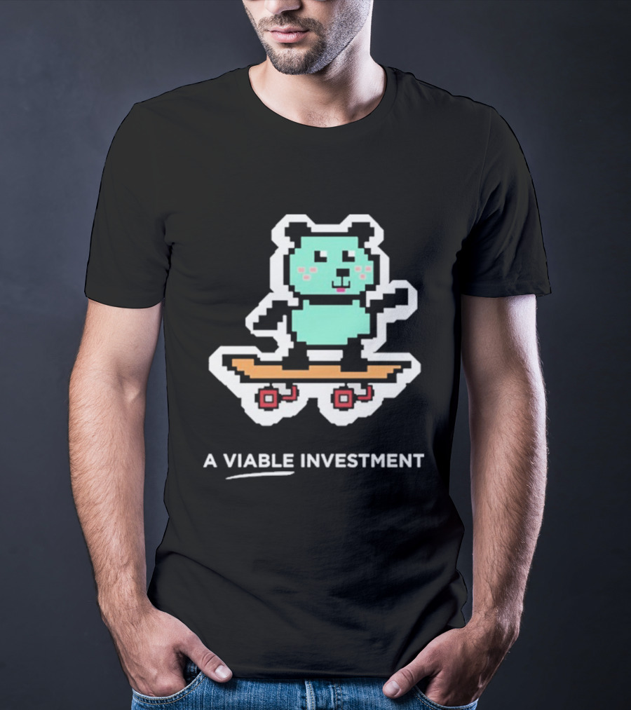 South Park Panda Bear Skateboarding A Viable Investment T-Shirt