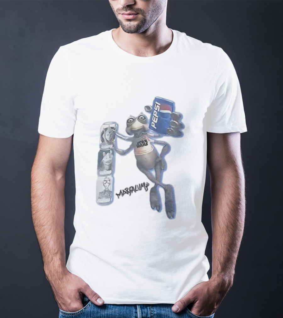 Rare Marfalump Star Wars Pepsi Retro Promo T-Shirt